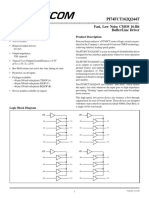 PI74FCT162Q244T: Fast, Low Noise CMOS 16-Bit Buffer/Line Driver