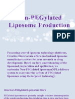 Non-PEGylated Liposome Production (NPLP)