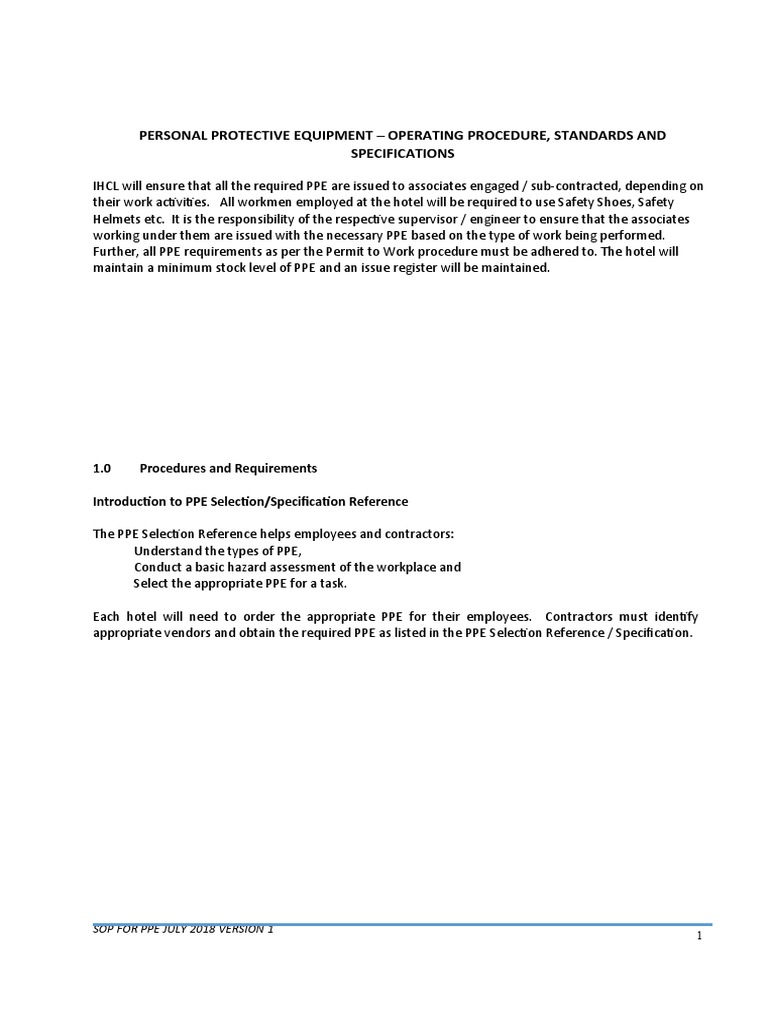 Ensuring Worker Safety A Comprehensive Guide to Personal Protective Equipment Selection