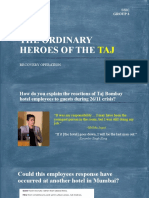 The Ordinary Heroes of the Taj Recovery Operation
