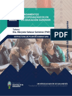 Fundamentos Psicopedagógicos de La Educación Superior Grupo A