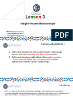 Weight-Volume Relationships