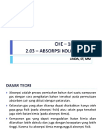 Absorpsi Kolom Jejal - Ganjil 2020 - 2021 PDF