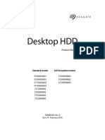 Desktop HDD: Product Manual