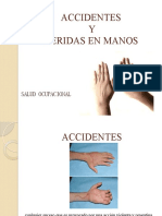 Accidentes y Heridas en Manos