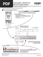 Quick Start Guide - Altistart 22 ANNEX For UL 508 Market: For ATS22 PPP or ATS22 PPP