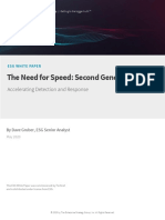 The Need For Speed: Second Generation EDR: Accelerating Detection and Response