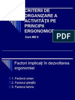 Curs 2 Ergonomie