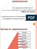 Elements of Administration