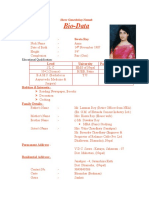 Biodata of Sweta Roy