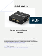 Radiolink Mini Pix: Setup For Multicopter