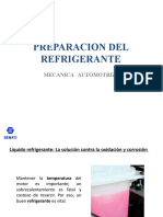 Refrigerante de Motor