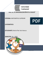 Pa2 - Matemática Superior - Culminado