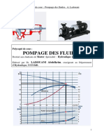 Polycopie Pompage Des Fluides Ladouani PDF