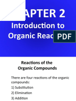 Intro To Organic Reactions CHM457