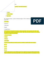 avaliação diagnostica quimica III unidade