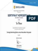 Sertifikat Prakerja