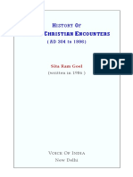 History of Hindu Christian Encounters (Sitaram Goel) PDF