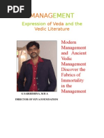 Download Management Expression of Veda and the Vedic Literature by SAIKRISHNA GAJAVELLY  SN4823494 doc pdf