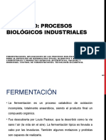 Unidad 10 - Procesos Biológicos Industriales - 2020