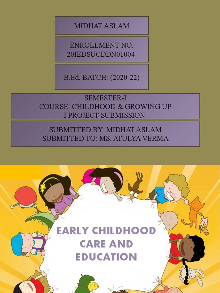 Overview of Early Childhood Care Education | PDF | Adolescence | Early ...
