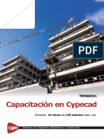 Temario Capacitación Certificación Cypecad