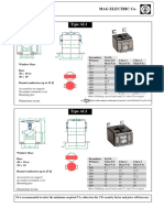 Type AL1: Accessories On Request: Secondary Terminal Cover Mounting Feet