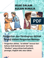 Akhlak Dalam Pergaulan Remaja