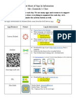 Kaminski k-2 Parent Info Sheet 2b