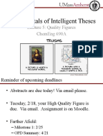 Fundamentals of Intelligent Theses: Lecture 5: Quality Figures Chemeng 690A