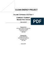Site C Clean Energy Project: V 5 A A02 P 1 C S: B F N