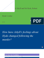 Jekyll + Hyde - Hyde's Letter