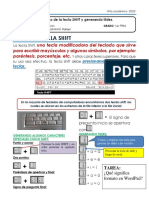 Uso Del Shift Tildes