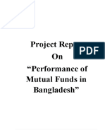 Project Report On "Performance of Mutual Funds in Bangladesh"