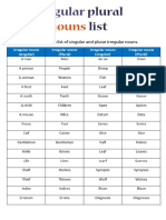 Week 4 - Topic 2 - Irregulars Plurals Nous List PDF