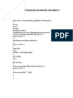 TYBCA VI Slip Solution | PDF | Computer Science | Java Specification ...