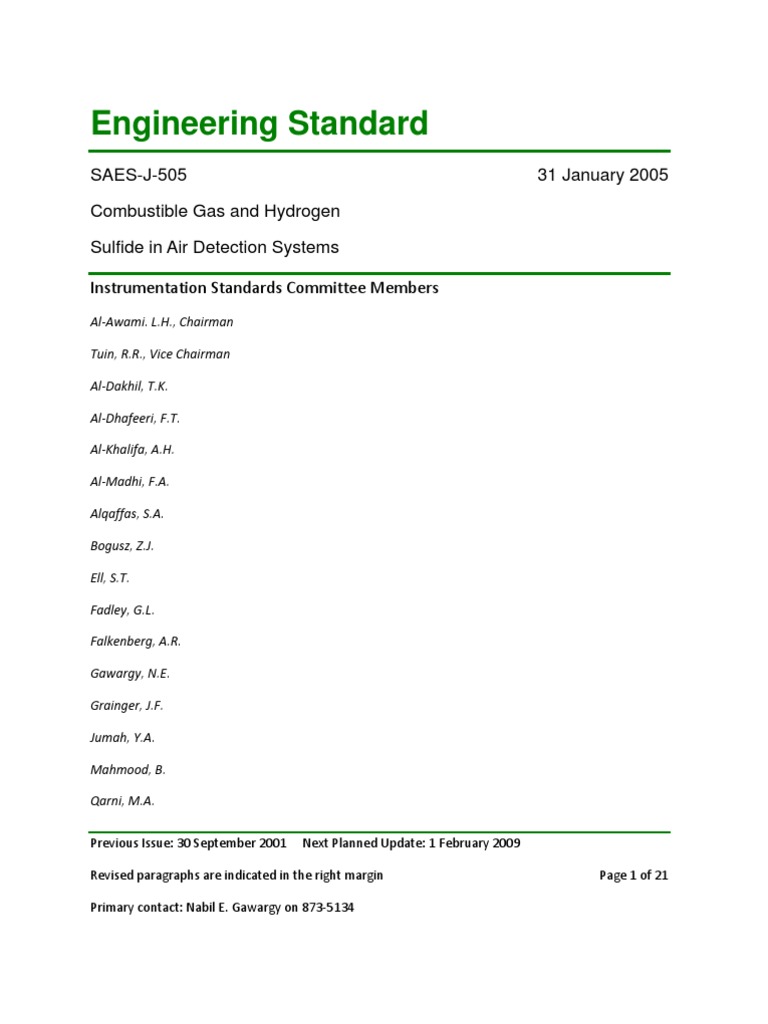 1260853384AESJ505 Gas Detection Systems | PDF | Programmable Logic ...