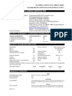 MSDS Afff Type 3 PDF