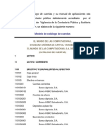 Catalogo de Cuentas Contab. 1