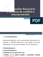 Informacion Financiera y Analisis