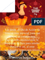 Thanksgiving Day, Ingles Traduccion en Español