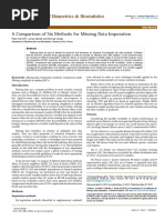 A Comparison of Six Methods For Missing Data Imputation 2155 6180 1000224 PDF