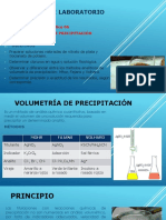 Volumetria de Precipitacion P 6