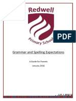 Grammar and Spelling Expectations PDF