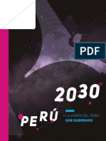 Peru 2030 La Visión Del Perú Que Queremos
