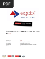 Bahri Cloning Oracle Applications Release 12