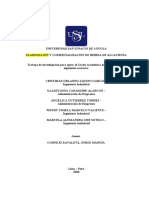 Elaboracion y Comercializacion de Bebida Antioxidante de Alcachofa