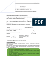 DOSSIER MATEMÁTICA ADMINISTRACIÓN 2020 - Unidad IV - Sistemas de Ecuaciones