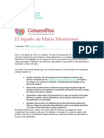 El Legado de María Montessori