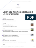 Linea Del Tiempo Sociedad de La Informacion